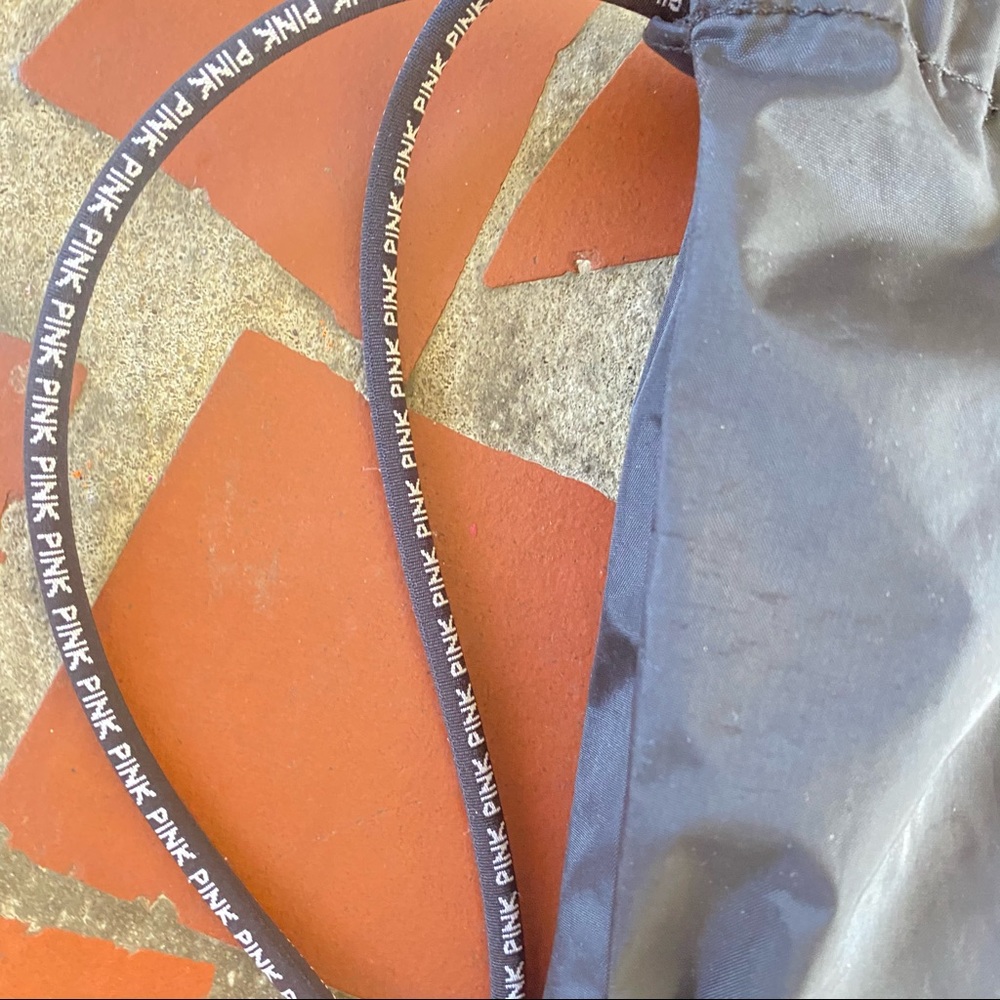 Retro Victoria’s Secret Pink Logo String Bag - Picture 5 of 8